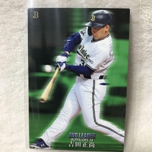 MASATAKA YOSHIDA SAMURAI JAPAN Orix Buffaloes 2020 AVG Leader Calbee