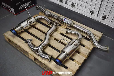 Invidia N1 Dual Cat sistema di scarico posteriore punte in titanio per Subaru WRX/STI 15-21  - Immagine 1 di 4