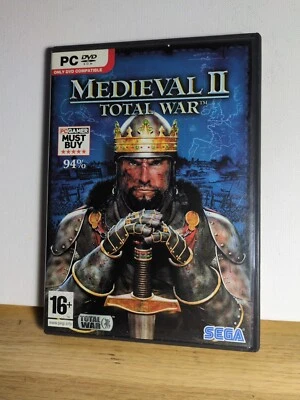 PC Game Medieval II Total War Sega 16+ PC Compatible Video Game FREE POSTAGE  - Image 1 of 4