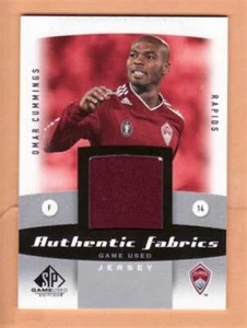 2011 SP Game Used MLS Authentic Fabrics #OC Omar Cummings Jersey - Flat S/H - Bild 1 von 1