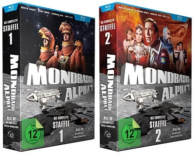 Mondbasis Alpha 1 - Staffel 1+2 komplett 1-48 (Extended Version) REAL HD BLU-RAY