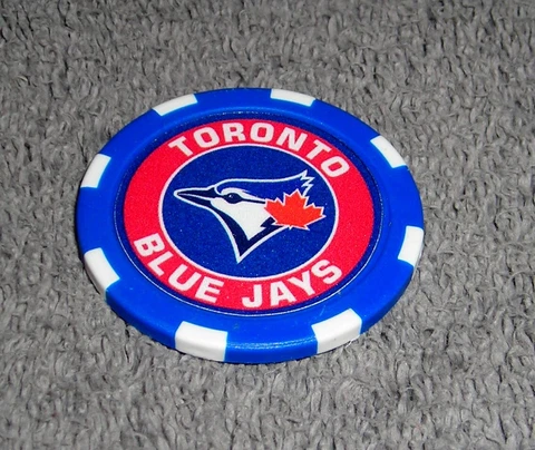 MLB TORONTO BLUE JAYS SOUVENIR COLLECTIBLE POKER CHIP GOLF BALL MARKER Cover