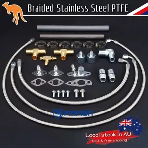 Turbo Oil & Water Line Kit For Toyota Land Cruiser 2H 4.0L HJ60 Diesel w/ CT26 - Picture 1 of 6