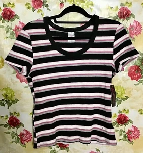 NOBO LADIES JUNIOR SHORT SLEEVE TOP SIZE XL (15 - 17) - Picture 1 of 3