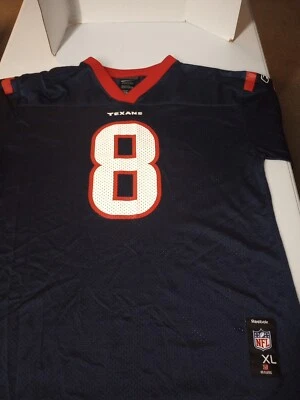 Camiseta de fútbol americano REEBOK de Matt Schaub Houston Texans NFL jóvenes niños XL 18-20 Foto 1 de 4