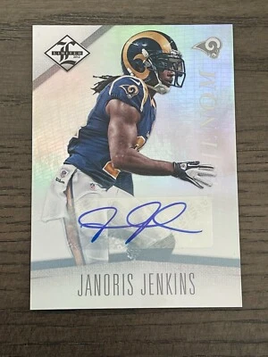 2012 Limited Silver Spotlight Janoris Jenkins Auto #173 St. Louis Rams /25 - Image 1 of 2