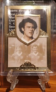 2016/17 Futera Unique LFC Mythicals Soccer Card Of Ray Kennedy 6/7