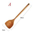 Frying Pan Tools Kitchen Utensil Wooden Cooking Tools Shovel Turners Spatula