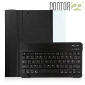 Schutzhülle +Bluetooth Tastatur, Panzerfolie SCHWARZ 10.5" Apple iPad Air 3 2019 - Bild 1 von 11
