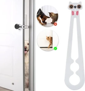 Keeps Dogs Out Fast Fle PE Cat Door Cat Door Holder Latch Pet Gates Latch Strap - Picture 1 of 6