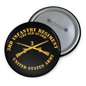 Pin Buttons - 3. Infanterieregiment - Die Alte Garde - Infanterie Br - Bild 1 von 2