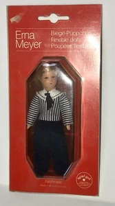 Casa de muñecas Erna Meyer de colección alemana occidental muñeca de 4” niño rubio NUEVO STOCK ANTIGUO - Imagen 1 de 10
