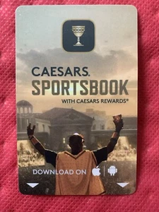 Caesars Atlantic City Room Key Card Sportsbook - Picture 1 of 2
