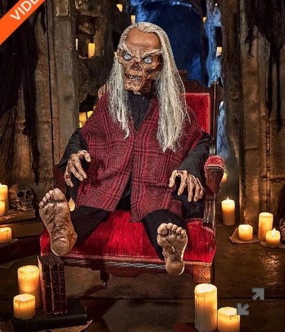 Spirit halloween animatronic Tales From The Crypt Keeper figure Cover