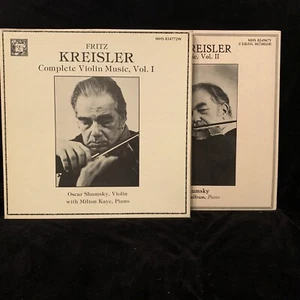 OSCAR SHUMSKY violin - FRITZ KREISLER Violin Music Vol. 1 & 2 - MHS ST 5-LPs - Picture 1 of 12