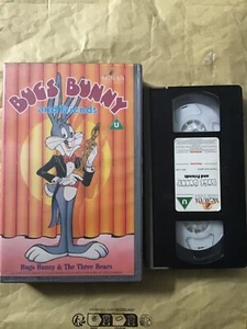 Bugs Bunny and friends vhs .The three bears.MGM big box .1988.embossed. - Picture 1 of 2