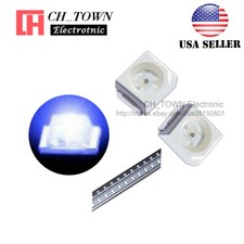 100pcs 1210 (3528) Blue Light Plcc-2 SMD SMT LED Diodes Ultra Bright USA