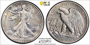 1935 D Walking Liberty 50c Silver Half Dollar PCGS Certified 47373870 N1 - Picture 1 of 1