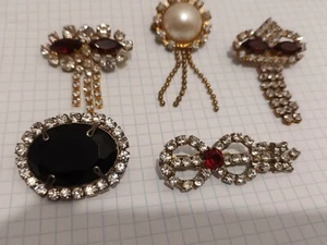 Vintage brooch ussr,5 pieces,original  - Picture 1 of 23