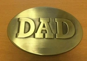 Belt Buckle Dad Metal - Picture 1 of 4