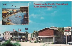 NORTH MYRTLE BEACH SC POSTAL TRICIA-LYN MOTEL APARTAMENTOS NEVERA IMÁN - Imagen 1 de 1