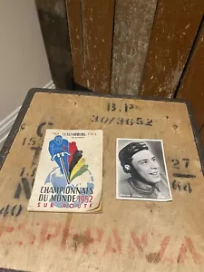 1952 UCI Road World Championships Booklet Cycling Bicycle Racing - Imagen 1 de 19