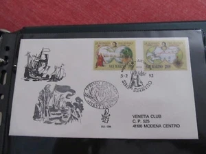 San Marino 1992 FDC LR117F108 - Imagen 1 de 1
