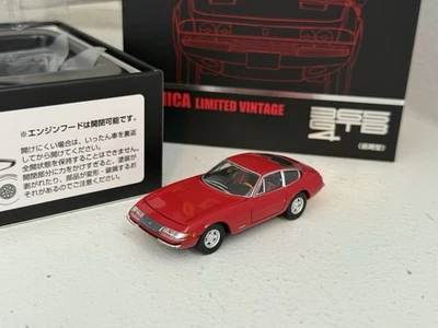 Tomica Limited Vintage Neo 1:64 diecast Ferrari 365 GTB/4 Daytona in red; BOXED - Image 1 of 4