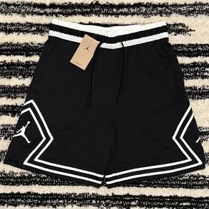 Pantalones Cortos Nike Jordan Sport Dri-Fit Malla Diamante Negro Blanco HF9910-010 Para Hombre Talla S” - Imagen 1 de 11