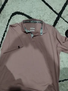 Swannies .Co Polo Shirt XL Light Maroon - Picture 1 of 4