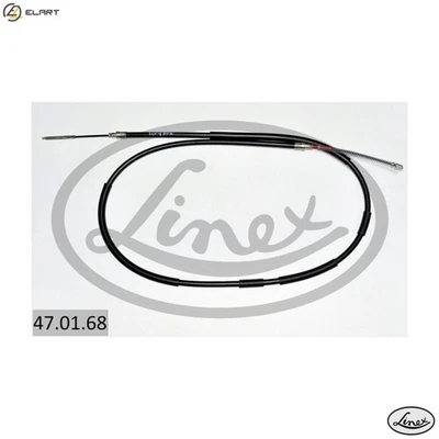 CABLE PULL PARKING BRAKE 47.01.68 FOR VW CADDY/Mk/II/Pickup AEF 1.9L AEE 1.6L - Image 1 of 4