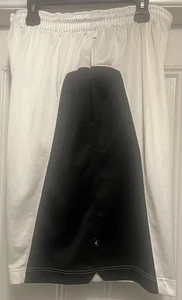 Authentic Jordan Brand White Black Red basketball shorts XXL - Picture 1 of 6