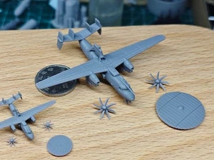 1 /350/400/700 US E-2D "Advanced Hawkeye" early warning aircraft Unpainted/1pc - Picture 1 of 2