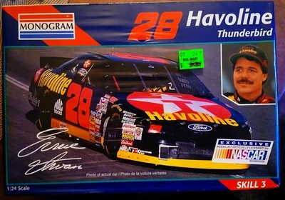 1996 Monogram Ernie Irvan #28 Havoline model kit sealed Ford - Image 1 of 4