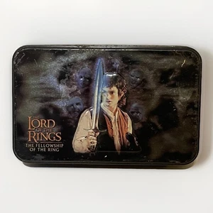 Herr der Ringe Fellowship Ring Spielkarten Helden Schurken Tin 2001 Fahrrad - Bild 1 von 4