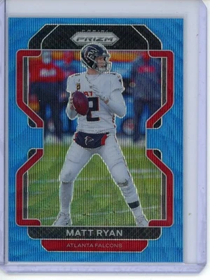 2021 Panini Prizm - #324 Matt Ryan Blue Wave Prizm /199 Atlanta Falcons - Image 1 of 2