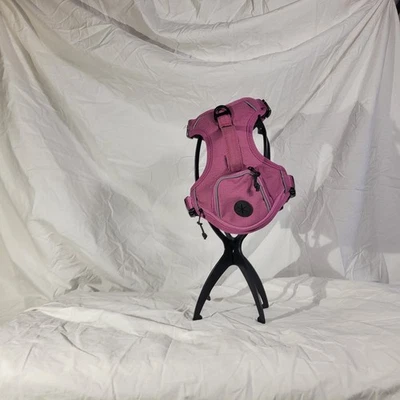 Kong Pink Small Dog Harness with 3 Pockets 1 Padded Handle 1 Leash D-Ring | Used - Image 1 of 4