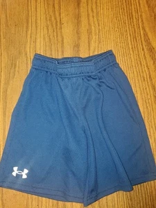 Little Boys Under Armour Shorts Size 6 Blue - Picture 1 of 3