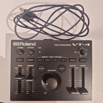 Roland VT-4 Voice Transformer AIRA Effect Processor Vocal Test Completed jp - Image 1 of 4
