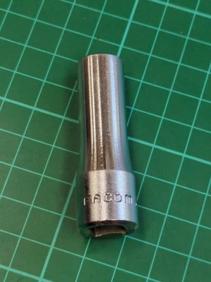 Facom J3/8L, 3/8", 3/8" Drive 12 Point Deep Socket Made In France (A) - Image 1 of 4