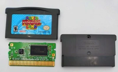 Mario Pinball Land Nintendo Gameboy Advance GBA Authentic Tested Working - Image 1 of 2