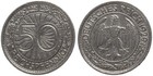 Deutschland - 50 Pfennig Deutsches Reich - Reichspfennig verschiedene Jahrgänge