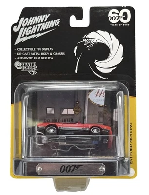 JOHNNY LIGHTNING 1971 FORD MUSTANG JAMES BOND 007 DIAMONDS ARE FOREVER 1:64 NEW - Image 1 of 4