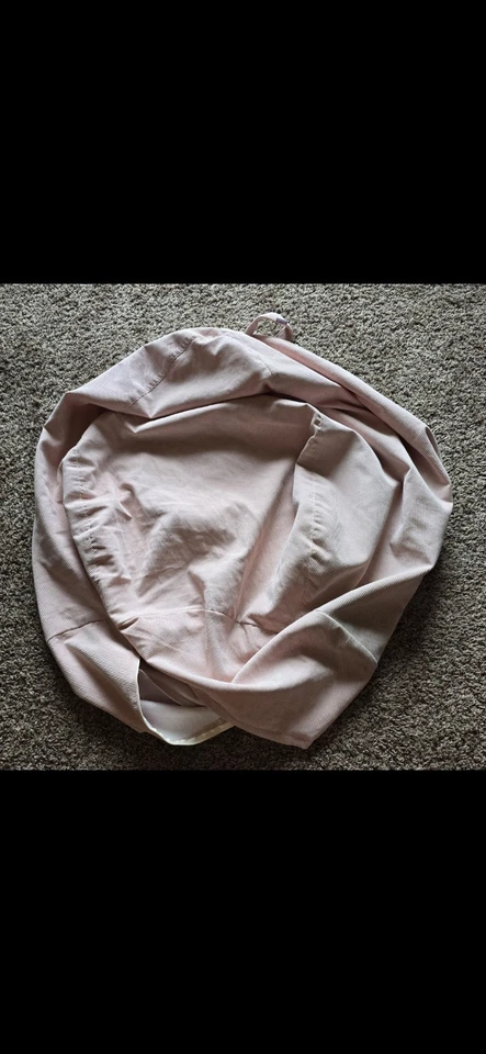 Bean Bag Chair Cover 35"×43" Stuffed Animal Storage 300L Corduroy - Image 1 of 4