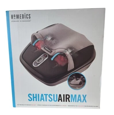 足部按摩器指压 Homedics Air Max 带热 FMS-305H 全脚 ~ 开箱 — 第 1/4 张图片