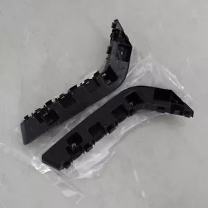Black Bumper Fender Brackets Support Beam Front For 2016-21 Honda Civic 2017-18 - Bild 1 von 11