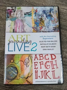 Art Journaling Live 2 Mixed Media Artists Mary Beth Shaw and Dina Wakley - Picture 1 of 4