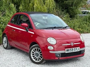 2009 Fiat 500C 1.2 Lounge Euro 5 2dr CONVERTIBLE Petrol Manual - Picture 1 of 22