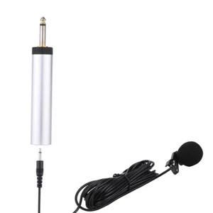 Tragbares kabelgebundenes Elektret Kondensator Clip-on Musikinstrument Mikrofon Y5N6 - Bild 1 von 9
