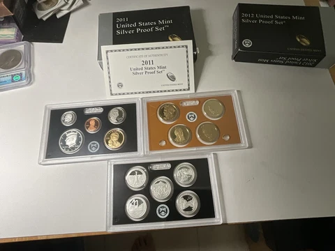 2011 U.S. Silver Proof Set Cover